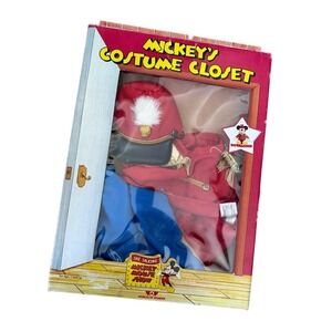 MICKEY'S COSTUME CLOSET BAND LEADER OUTFIT Talking Mickey Mouse Worlds of Wonder